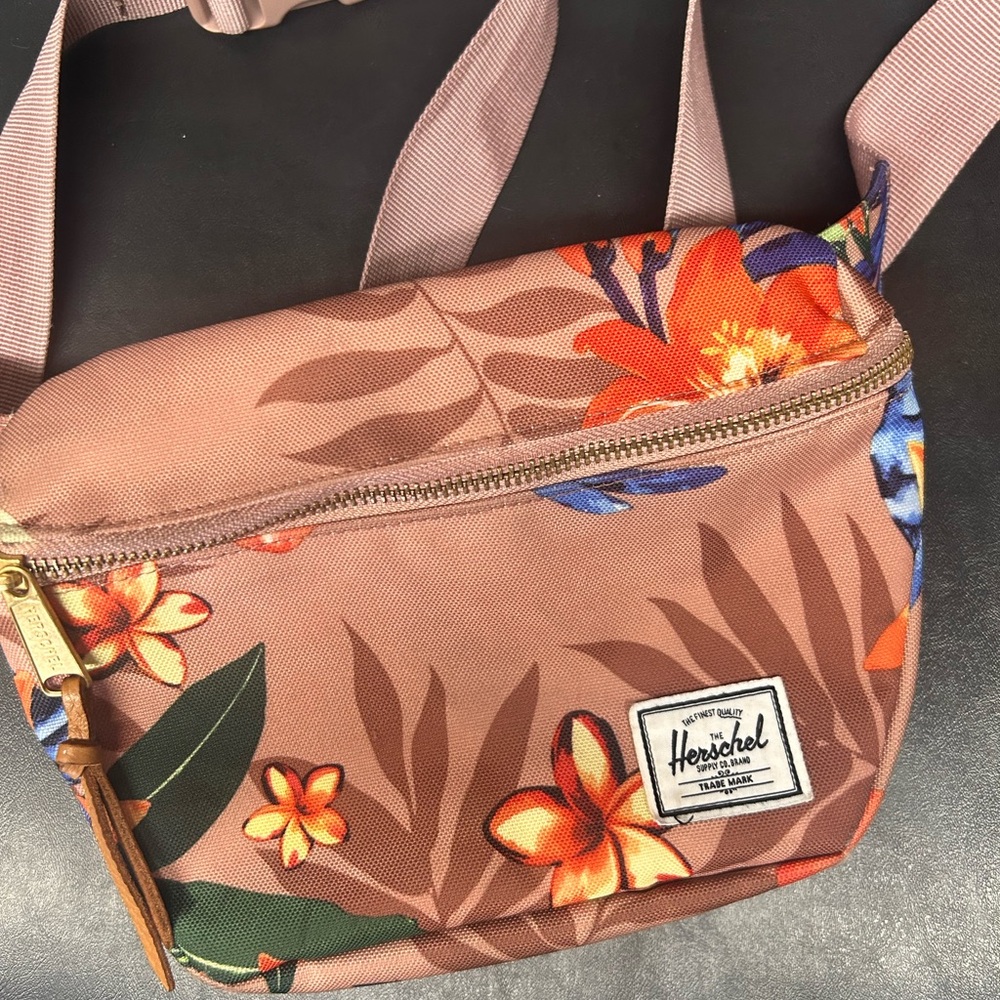 Herschel Supply Company Floral Print Crossbody Bag